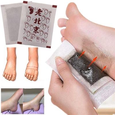 10 Stück/Set Verbessern Sie den Schlaf, entgiften Sie Toxine, selbstklebendes Wermut-Fußpolster-Patch