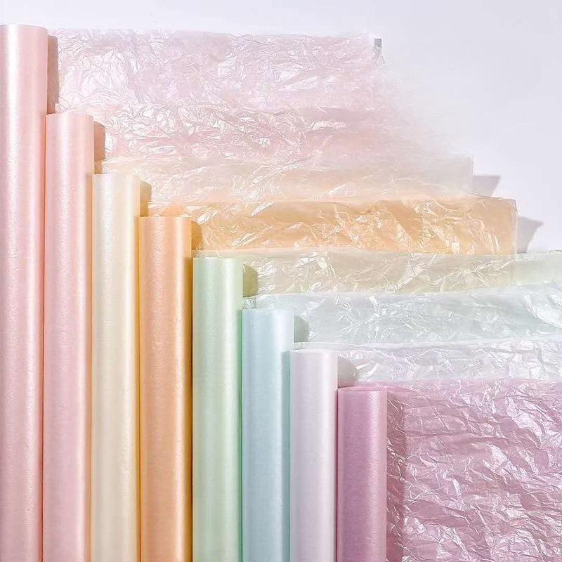 26g Perlmutt Sydney Papier DIY Handgemachte Geschenkbox mit Innenfutter für Bouquet Kuchen Backen Florales Blumen-Geschenkpapier Ins Wind