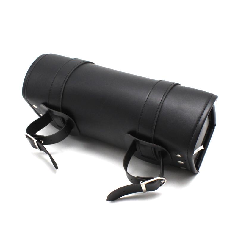 Universal Bags Black Motorcycle Tool Bag Front Fork Handlebar Saddlebag Roll Barrel Racing Tail Barrel Storage Accessories