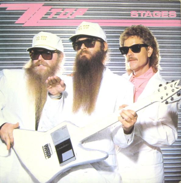 

7inch Record ZZ TOP - Stages W2002 Warner Bros. Re 1985 UK Rock Used
