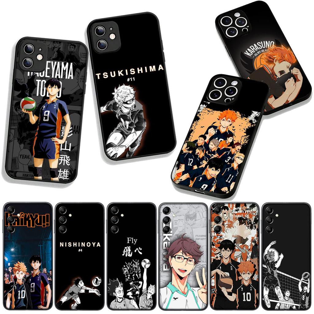 for Samsung Galaxy A25 A37 A57 A12 A14 A50 A51 A70 A71 A72 M15 Note 20 9 8 10 Case Toru Oikawa Haikyuus Hinata Tobio Kageyama