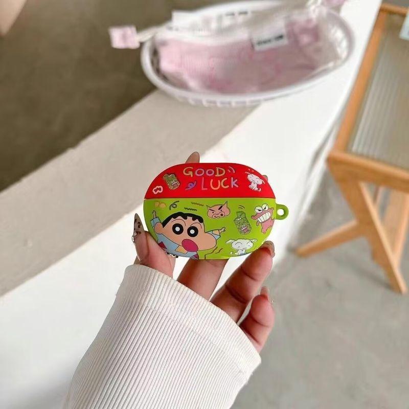 

Sleeves Good-looking Redmi Buds5pro Bluetooth Earbuds Case Cartoon 5pro E-Sports Edition Silicone Case Buds6 Dynamic Edition Split Frosted Outer Box Red Rice buds5pro Lucky little new + edit lanyard