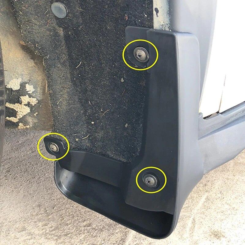Front Rear 4pcs FOR Honda HRV Vezel 2015- Mudguard Fender Mud Flap Guards Splash Mudflaps Car Accessories Mudguards