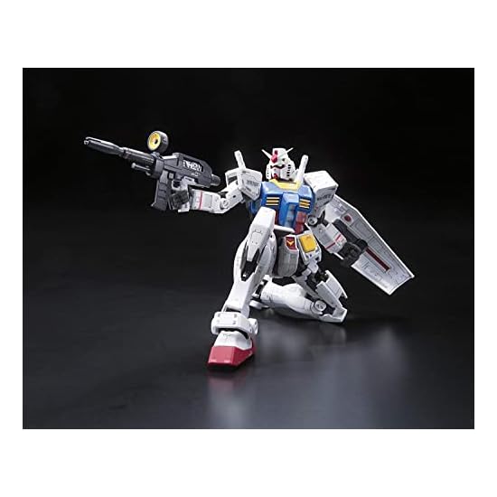 BANDAI SPIRITS RG Mobile Suit Gundam RX-78-2 Gundam 1/144 Scale Color-Coded Plastic Model