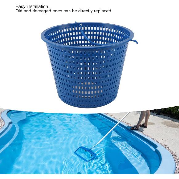 Buachois Pool Filter Basket, Pool Skimmer, 7 X 5 X 4.8in Plastic Skimmer Filter, Swimming Pool Cleans Basket with Handle for SPX1070E B9 R211100 Spas