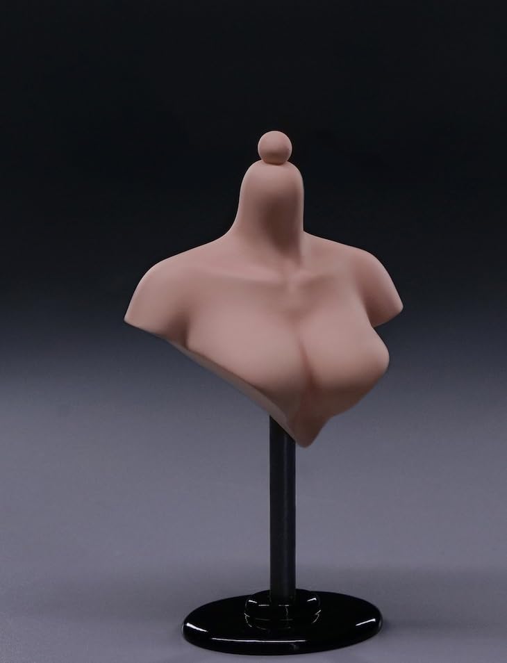 

масштабная фигурка YMTOYS YMT092 женский бюст постамент не Сантан [TOYBARJAPAN] 1/6 (голова включена) (Кожа)