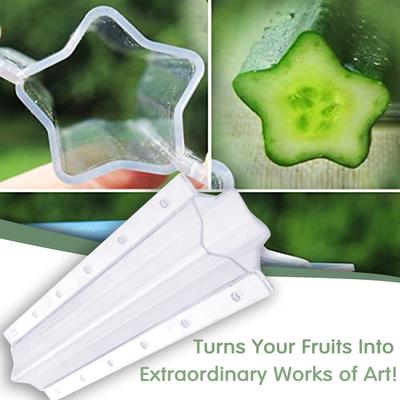 (SU) Pentagram-shaped Cucumber Fruit Shaping Growth Molds