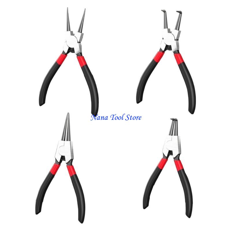 31GJ Professional Circlip Pliers Internal External Circlip Pliers Straight Tip Pliers