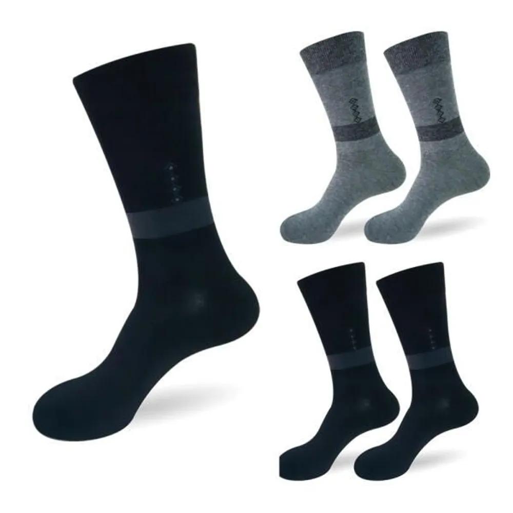 Skohome So Delight Daily Men's Long Dress Socks 5-Pair Set