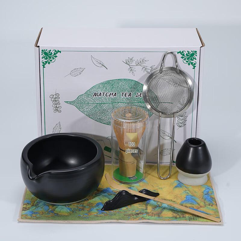 Japanese Ceramic Matcha Tea Ceremony Gift Set