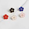 Creative Cartoon Cherry Blossom Alloy Brooch For Fashionable Floral Decoration