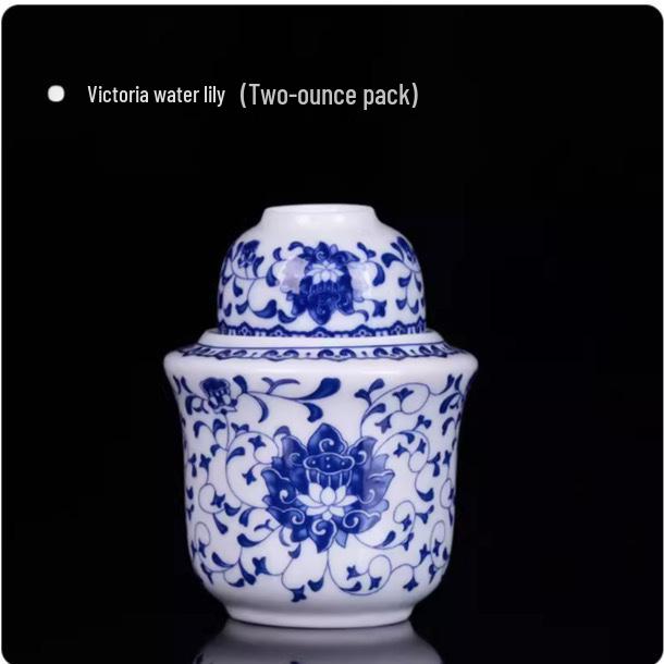 Old-Fashioned Ceramic Warm Wine Set: Two-Pot Hot Water Baijiu Suit