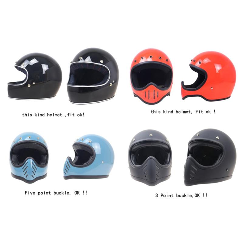Universal 5-Snap Visor for Open Face Motorcycle Helmet Wind Flip Up Visor Shield Motorcycle Helmet Cap Tongue 5-Snap Wind Shield