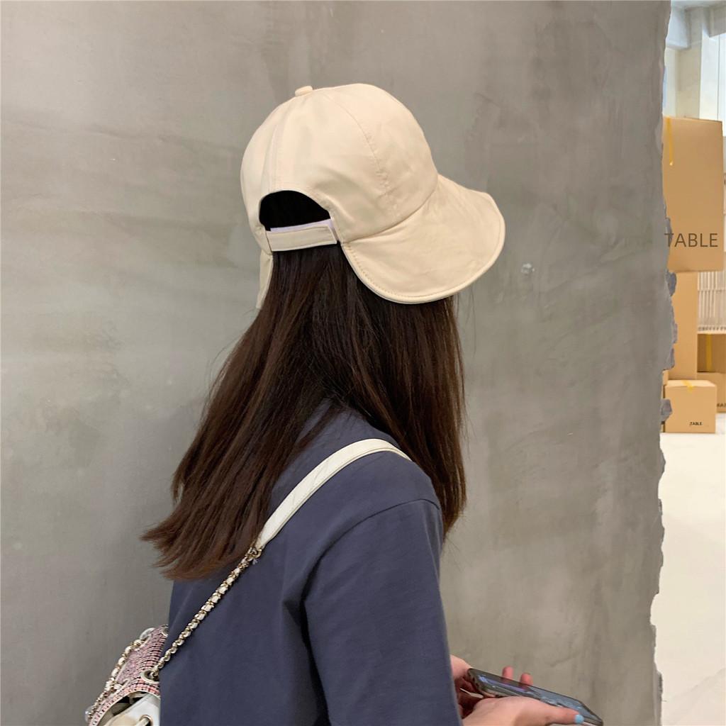 Stylish Korean Cute Youthful Round Dome Summer Sun Protection Breathable Adjustable Cotton Fisherman Hat For Women
