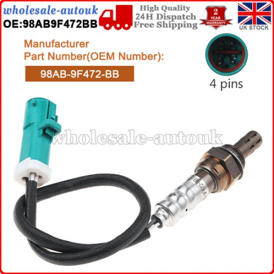 Oxygen Sensor For Ford Fiesta MK4 MK5 Mondeo MK1 MK2 MK3 Focus MK1 98AB-9F472-BB