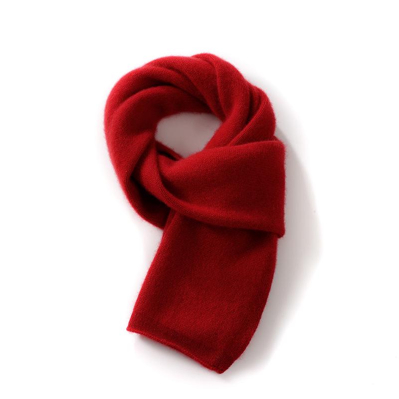 Premium 100% Cashmere Thick Knit Scarf for Parent-Child/Couples