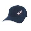 Subtle Style Creation Japanese-style Cotton Cap Embroidery (goldfish).