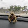Car Dashboard Angry Gorilla Figurines Ornaments Funny Car Interior Accessories Room Desktop Decorations