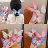 Colorful Glitter Big Butterfly Hair Clip Beautiful  Wings Pearl Hairpin For Girls Sweet Hairgrip Barrette Hair Accessories