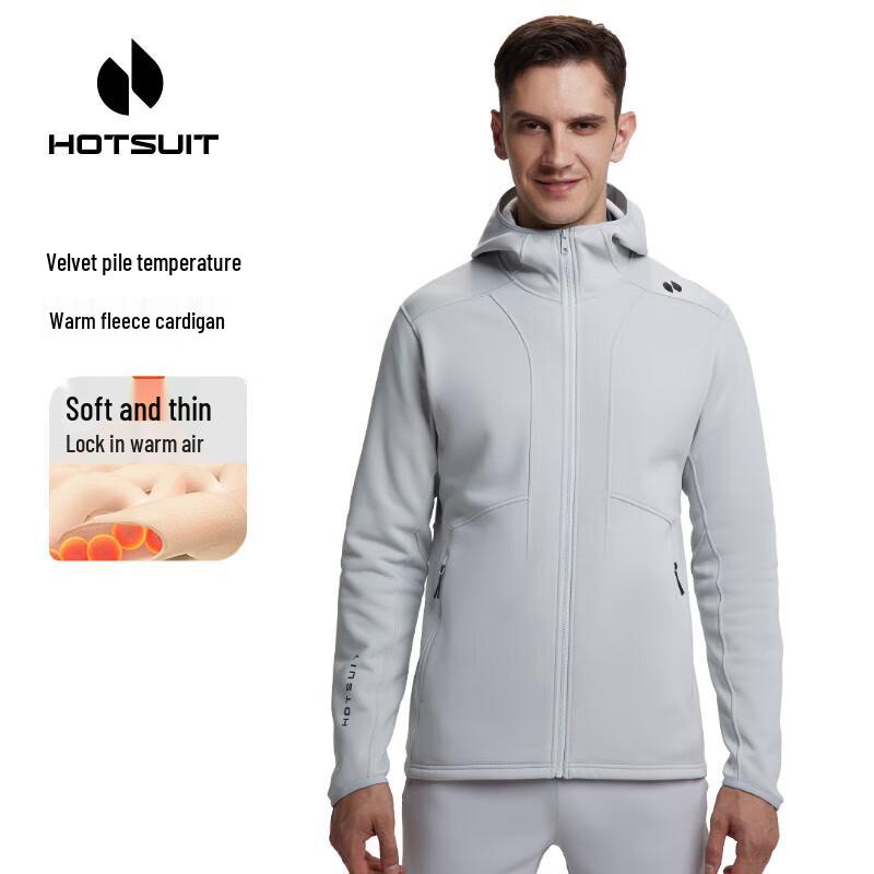 HOTSUIT Men s Hooded Warm Sports Jacket 3XL