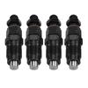Diesel Fuel Injector 4D56 4D56T 4Pcs For Mitsubishi Pajero Triton Delica 2.5L Engine Parts