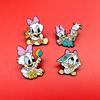 Daisy Duck Metal Brooch - Classic Cartoon Badge for Bags, Clothes & Accessories