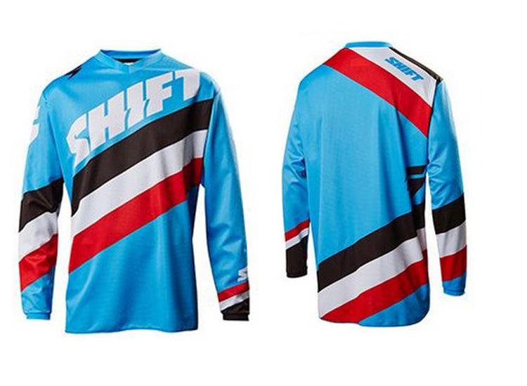 Nuovo completo da discesa per vendita diretta mountain bike, completo da ciclismo manica lunga estivo, maglietta da motocross fuoristrada
