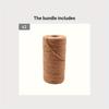 Natural Jute Twine - Perfect for Gardening, Plant Wrapping, Arts & Crafts, and Weddings