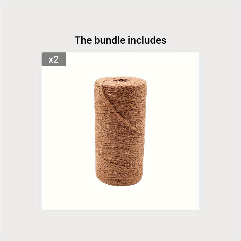 Natural Jute Twine - Perfect for Gardening, Plant Wrapping, Arts & Crafts, and Weddings