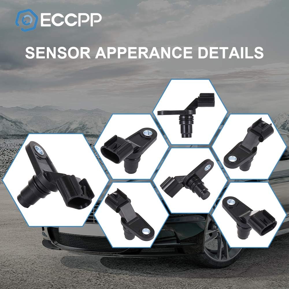 ECCPP Camshaft Position Sensor Fits For Chevrolet,For Pontiac,For Saturn,For Buick,For GMC,For Saab 12577245 Camshaft Sensor