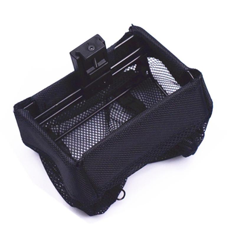 

Hunting Bullet Shell Bag Military Gear Ammo Brass Shell Catcher Mesh Trap Nylon Mesh Bag Capture Black Collection Bag Ammo Bag чорний