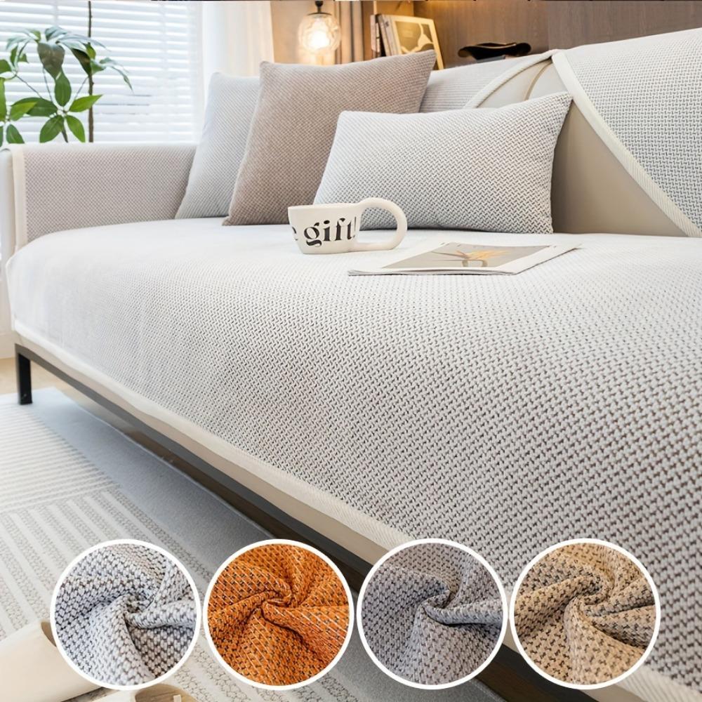 1pc Chenille Four Seasons Universal Sofa Cushion Luxury Sofa Cover Full Cover Sofa Cover Fabric Simple and Modern
