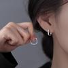 925 Sterling Silver Hoop Earrings: 2025 Modern Niche Design - Elegant & Luxurious for Women