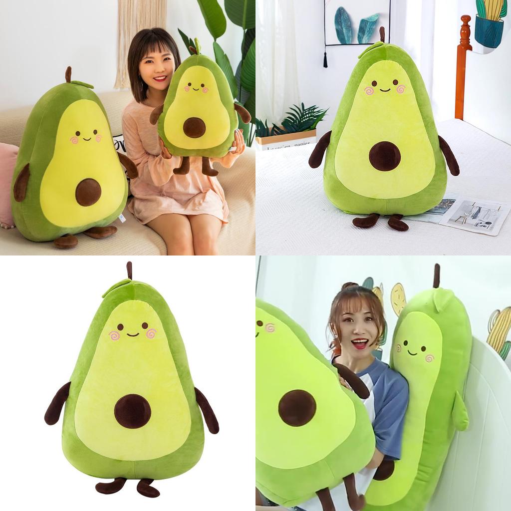 Cuscino Avocado Lungo Peluche Regalo di Natale Perfetto Per Ragazze Ragazzi