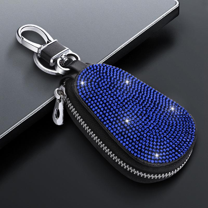 

Блискуча діамантова сумка для ключів з металевою пряжкою для автомобіля та дому OPP Bag