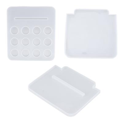 Silicone Resin Molds Display Rack Shape DIY Washable Casting Tool Reusable Craft Accessories