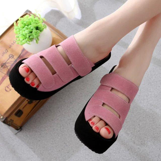Fashion 2019 Summer Fashion New Style Hot Selling Woman Sandals Beach Slippers Women UIK9