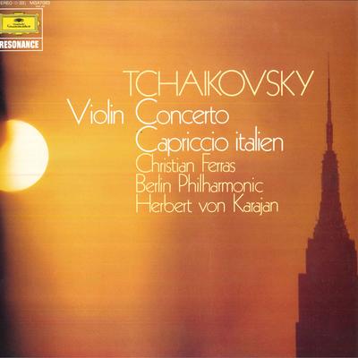 LP Record CHRISTIAN FERRAS BERLIN PHILHARMON  Tchaikovsky Violin Concerto  Capri MGX7063 DEUTSCHE GRAMMO  Japan Classical Used