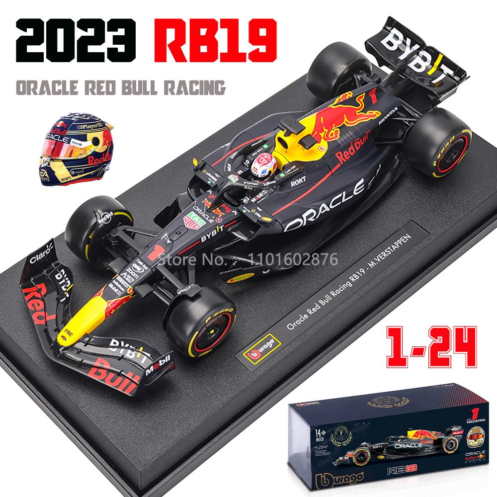 XOM4  Bburago 1:24 2022~2024 F1 serie various style Ferrari SF23 Red Bull RB19 Benz W14 Highly-detailed die-cast precision model car