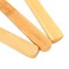 6Pcs Smooth Sanded Fork Spoon  Kit Bamboos Dining Utensil Lightweight Eating Set  Household