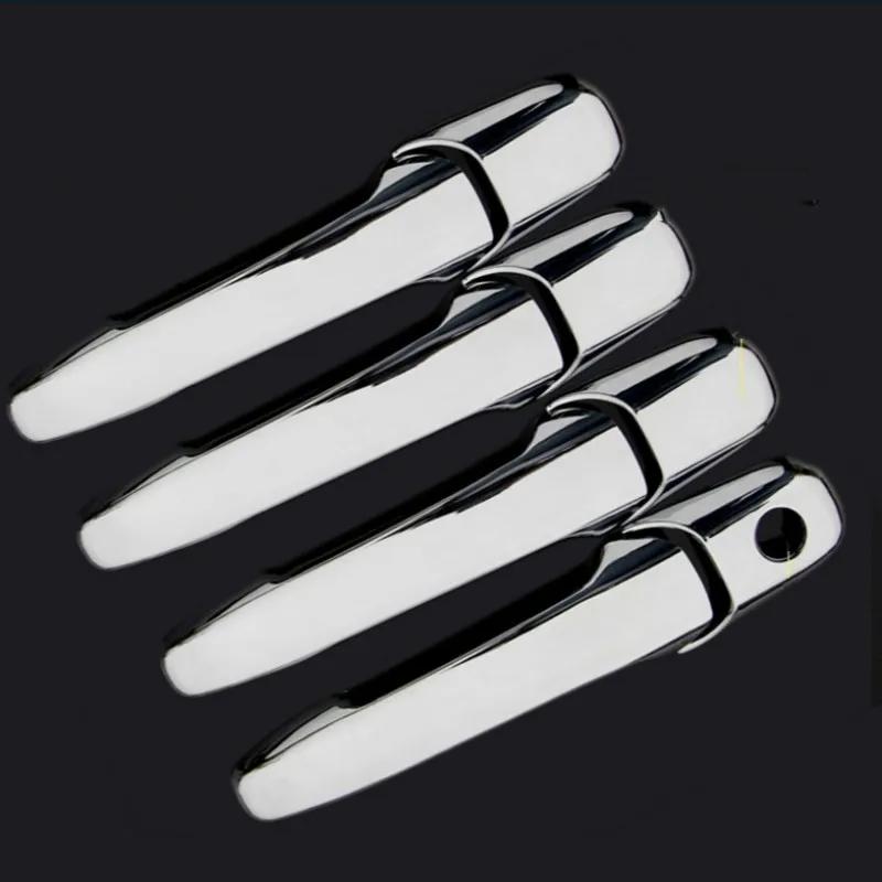 Door Handle Cover For Mazda RX8 2004-2012 Mazda Primacy 2005-2009 Chrome Carbon Fiber Car Trim Stickers Styling Accessories