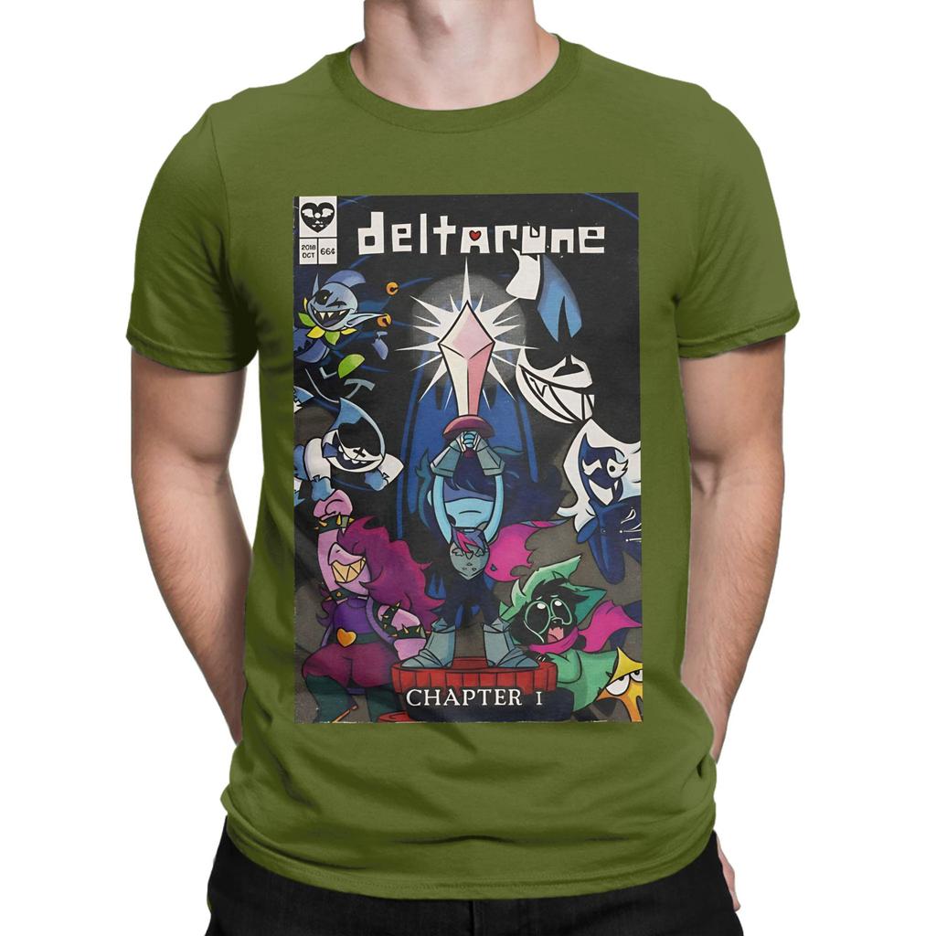 Deltatune Kapitel Lustig 100% Baumwolle T-Shirt deltarune T-Shirts Oberteile Für Unisex
