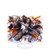 Stand Acrilico Grande Ornamenti Cartone Animato Pirata Luffy Sauron Espositore da Tavolo Spettacolo di Fumetti Vendita All'Ingrosso Consegna