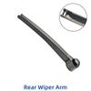 16" 400mm Rear Wiper Blade & Arm Set Kit For Volkswagen Touran 2003-2010 Windshield Windscreen Tailgate Window Rain Brush