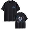 FrühlingSommer Ado Welttournee Hibana T-Shirt Herren Damen Kleidung Mode Japanischer Stil Atmungsaktive reine Baumwolle Vintage Oberteile