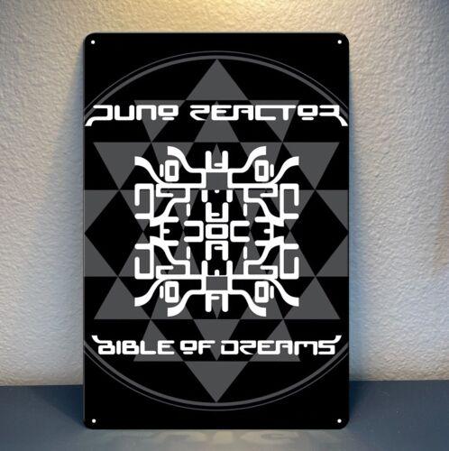f1Juno Reactor Психоделический Гоа Транс Музыка Металлический Постер Знак 20x30см 20x30cm（7.8x11.8inch）