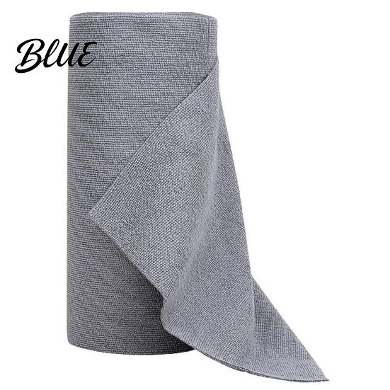 Non-scratch Countertop Wipes Microfiber Cleaning Cloth Roll Lint-free Washable Wipes Tear Wear-resistant Kitchen Away Paper Towels for Wet