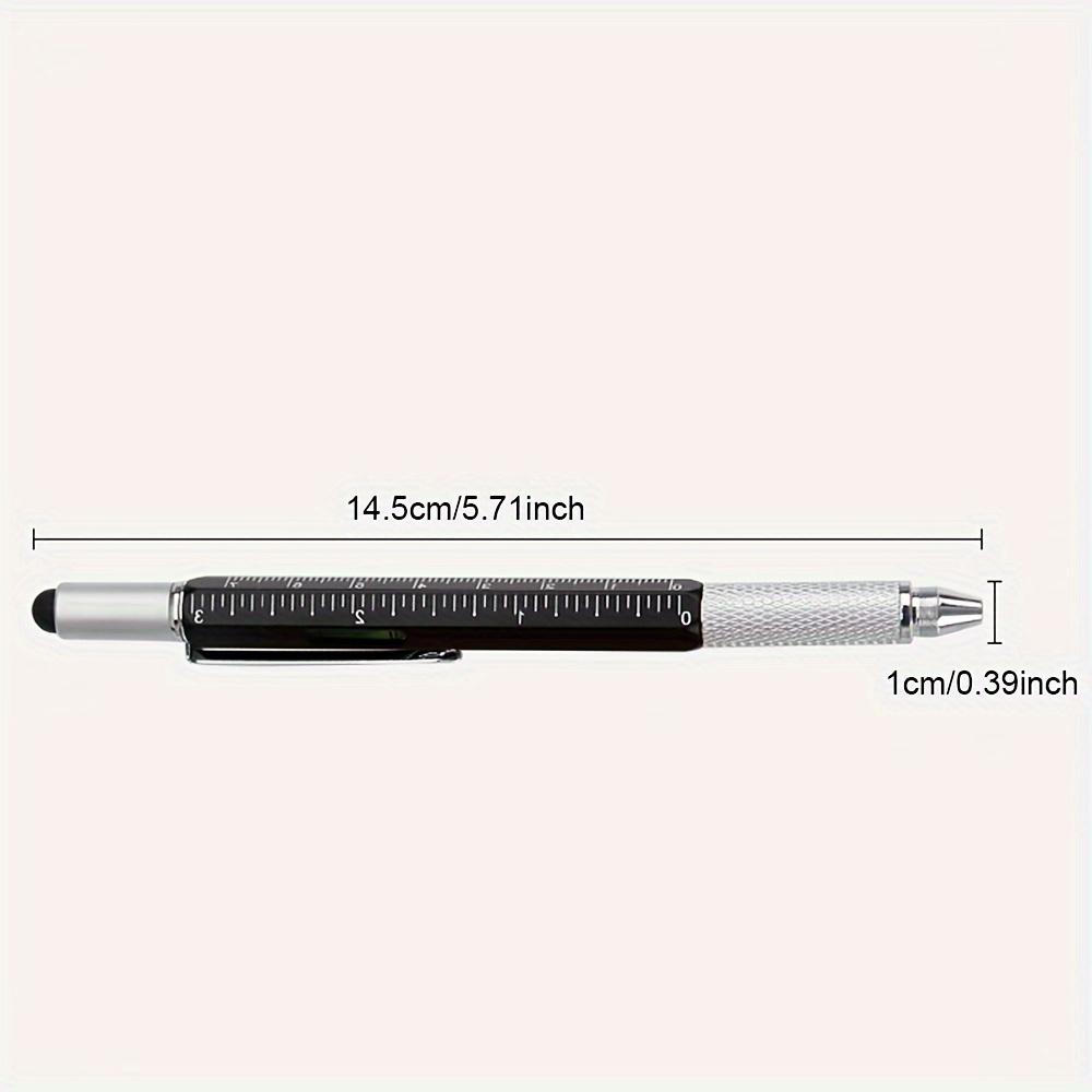 1/2pcs Hexagonal 7-in-1Stylus Pen • Capacitive Touch Screen Compatible • Twist Closure • Ergonomic Grip • for Ages Stylos