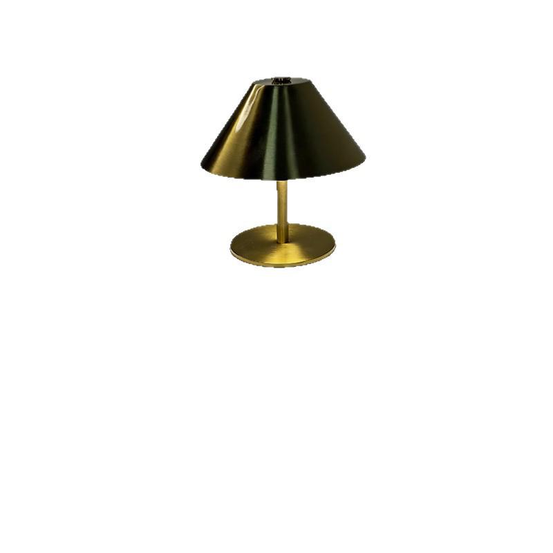 Umbrella Mushroom Metal Desk Lamp - USB Charging, Touch Dimming, Eye Protection, Simple & Atmospheric Design