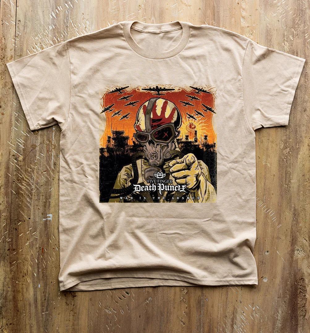 Five Finger Death Punch – War Is The Answer Sand All Size Shirt XXXL